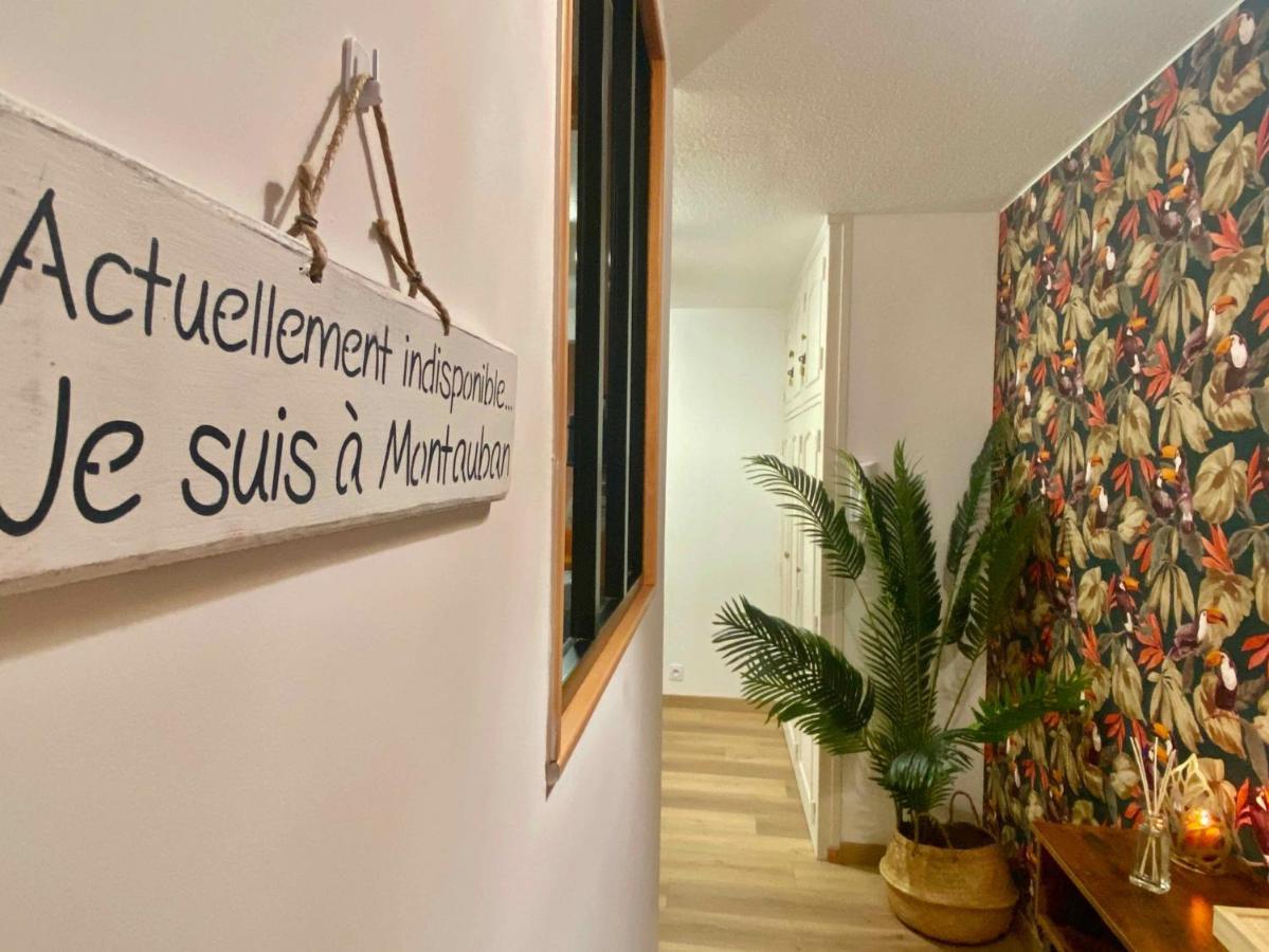 Le Point Virgule - Parking Prive - Climatisation Apartamento Montauban Exterior foto